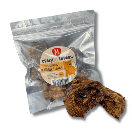 100% Natural Dried Beef Lungs