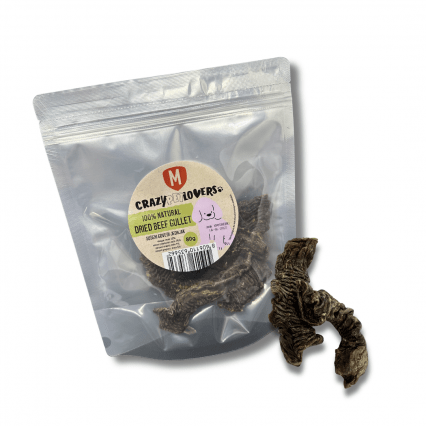 100% Natural Dried Beef Gullet