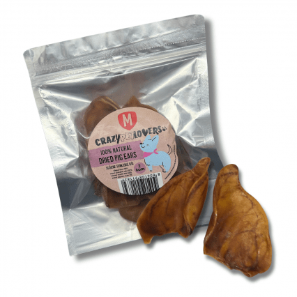 100% Natural Dried Pig Ears